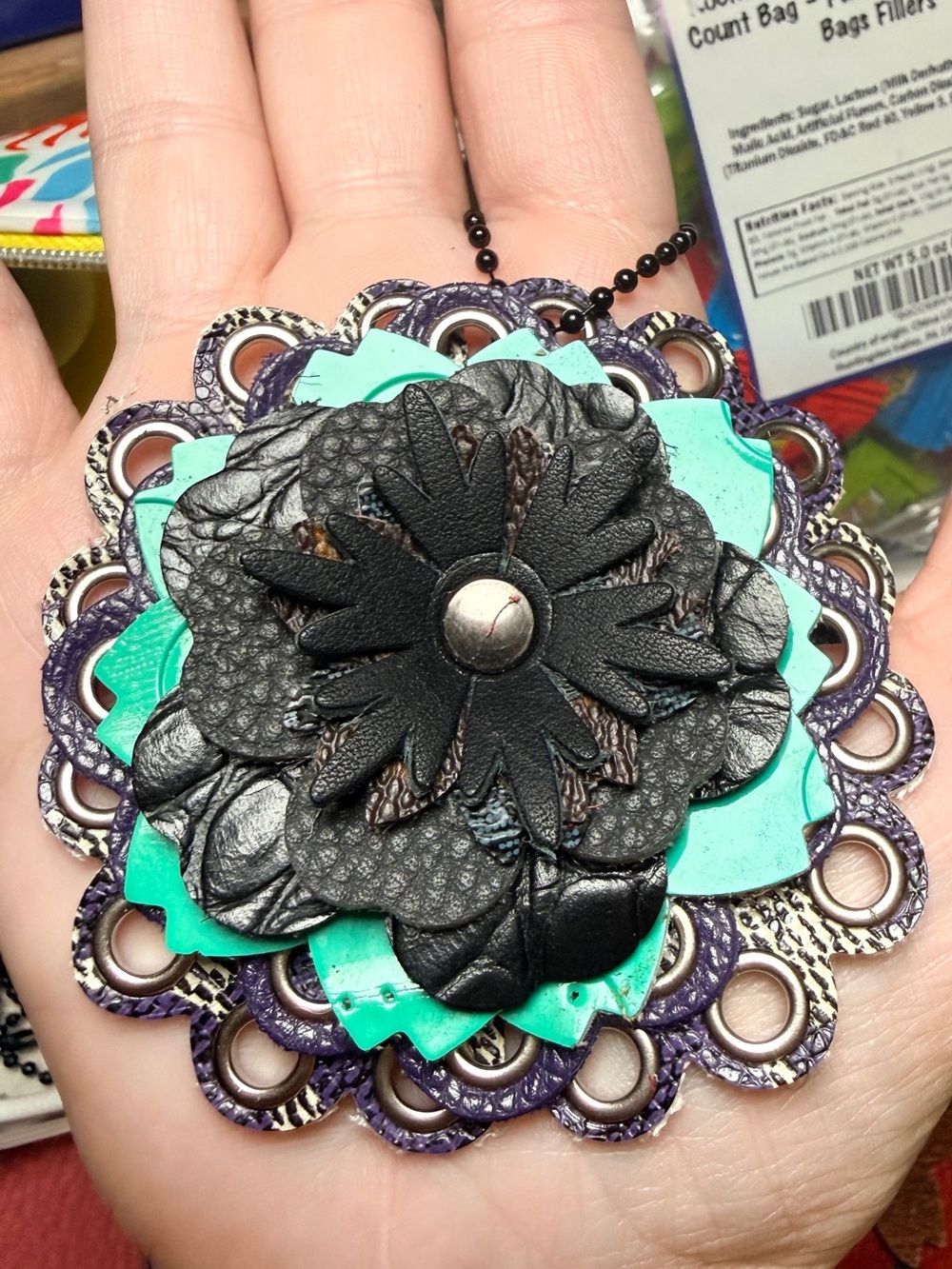 Handmade Floral Charm